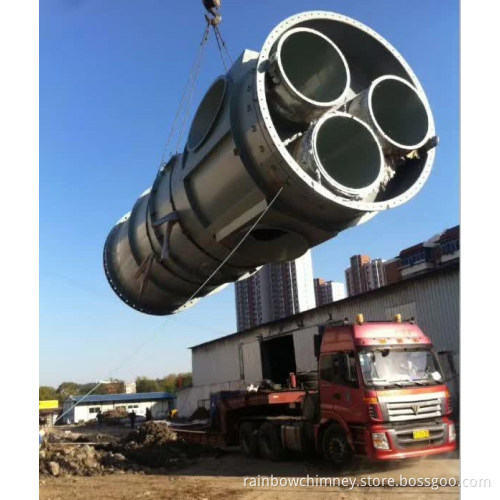 Sleeve Industrial Chimney Stack